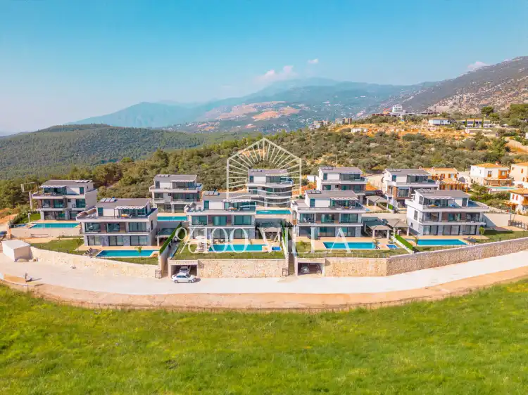 Villa Mercan Kalkan - Deniz Manzaralı Lüks Villa